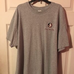 Florida State Seminoles “On The Fly” Fishing Themed Gray T-Shirt Mens XL